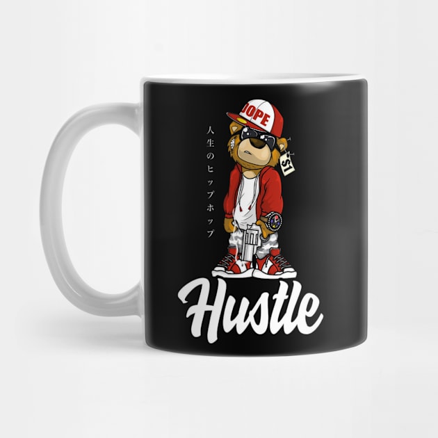 Be Hustle Hip Hop Style Only $1 by DustCorrnell Art.Co